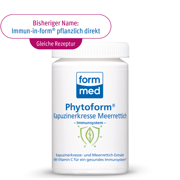 Phytoform® Kapuzinerkresse Meerrettich (ehem. Immun-in-form® pflanzlich direkt)